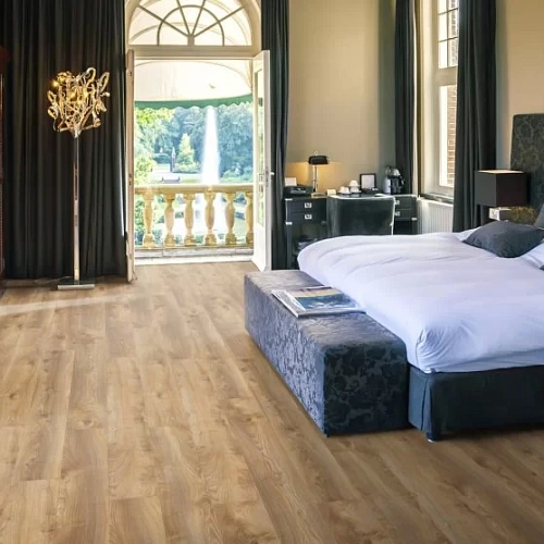 ДУБ НАТУРАЛЬНЫЙ МАКРО ЛАМИНАТ  KRONOTEX  MAMMUT ламинат для пола